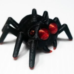 Mini Articulated Spider Keychain